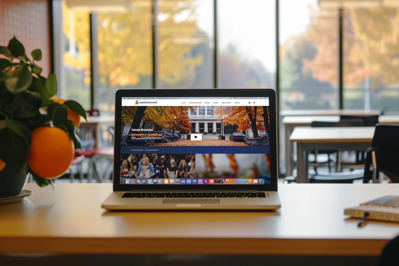website for college